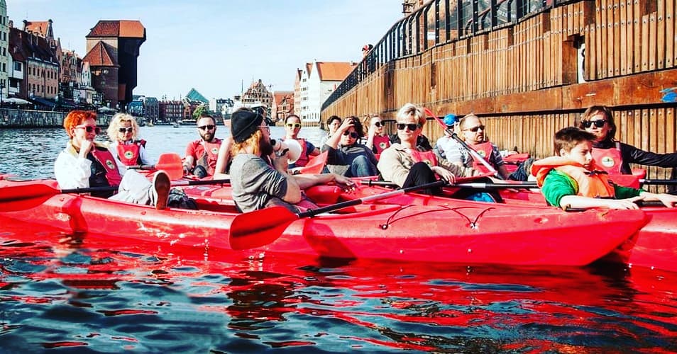 wkręć się w Trójmiasto, spacer kajakowy